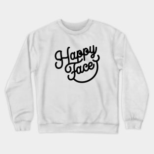 Happy Face Crewneck Sweatshirt